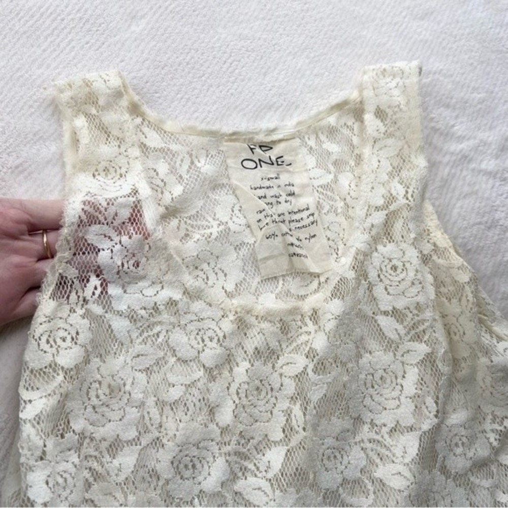 FREE People One - Lace Layering Dress / Cover Up